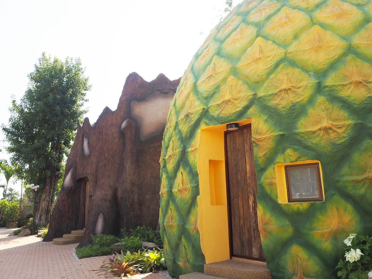 Fruit House Pattaya Motell Bang Lamung Exteriör bild