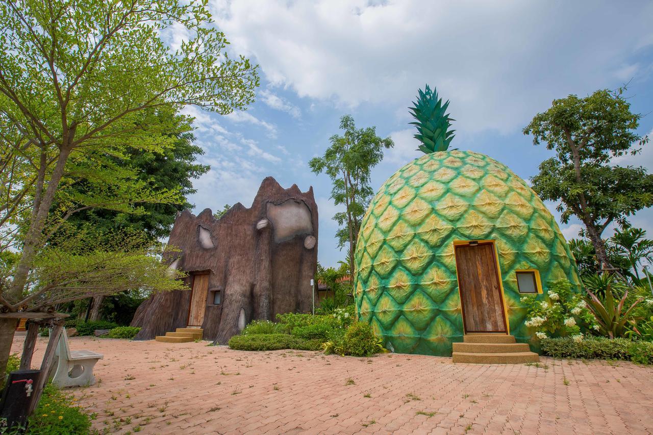 Fruit House Pattaya Motell Bang Lamung Exteriör bild