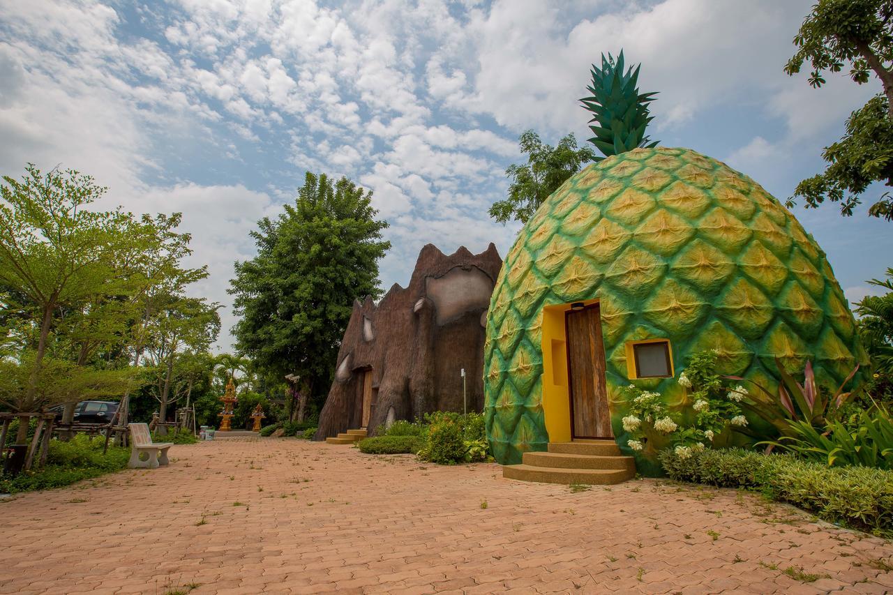 Fruit House Pattaya Motell Bang Lamung Exteriör bild