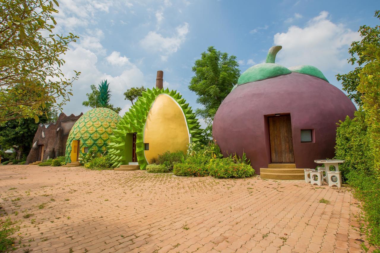 Fruit House Pattaya Motell Bang Lamung Exteriör bild